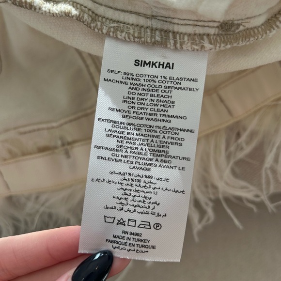 NEW Simkhai Federica Mini Skirt - Picture 7 of 8